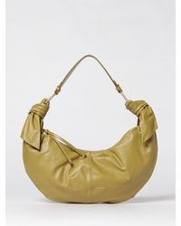 Coccinelle - Furoshiki Large Crumpled Leather Bag - Lyst