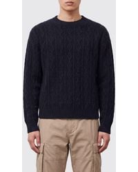 The Row - Crewneck Pure Cashmere Jumper With Ribbed Trims - Lyst