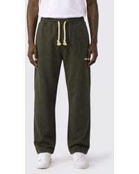Barrow - Cotton Jogging Trousers With Contrast Logo And Drawstring - Lyst