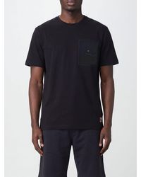 Parajumpers - Crew Neck Cotton T-Shirt With Chest Patch Pocket - Lyst