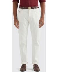 Brunello Cucinelli - Slim Fit Jeans - Lyst