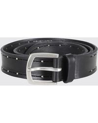 Orciani - Hunting Leather Belt With Studs - Lyst