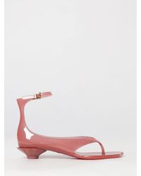 Chloé - Chlo&Eacute Jelly Pvc Thong Sandals With Ankle Strap - Lyst