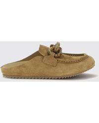 Pedro Garcia - Suede Mules With Notched Eva Sole - Lyst