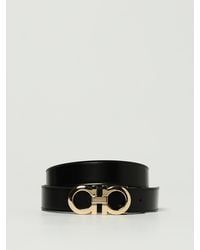 Ferragamo - Gancini Reversible Leather Belt - Lyst