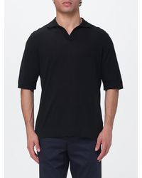 Ballantyne - Cotton Knit Polo Shirt - Lyst