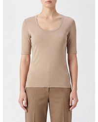 Fabiana Filippi - Slim Fit Short-Sleeved T-Shirt - Lyst