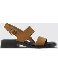 Camper - Flat Sandals - Lyst
