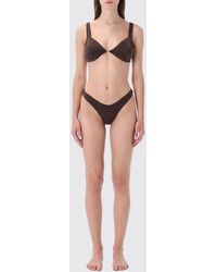 MATINEÉ - Triangle Bikini With V-Neck And Brazilian Briefs - Lyst
