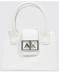 ARMANI EXCHANGE - Faux Leather Bag - Lyst