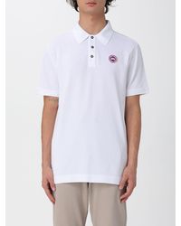 Canada Goose - Beckley Logo Cotton Polo Shirt - Lyst