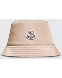 Moncler - Nylon Bucket Hat With Logo - Lyst