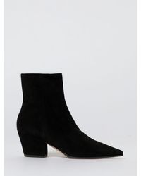 Gianvito Rossi - Flat Ankle Boots - Lyst