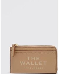 Marc Jacobs - The Top Zip Multi Grained Leather Wallet - Lyst