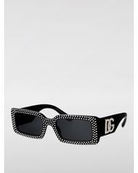 Dolce & Gabbana - Dolce &Amp Gabbana 0Dg4447B Acetate Sunglasses With Rhinestones - Lyst