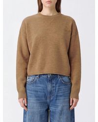 Autry - Pullover Mit Rundhalsausschnitt Aus Wolle Und Kaschmir Mit Logo - Lyst
