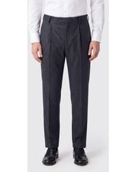 Eleventy - Pantalón De Sastre Slim Fit De Lana Y Cachemir Con Pinzas - Lyst