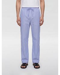 Dolce & Gabbana - Dolce &Amp Gabbana Pajama-Style Cotton And Silk Trousers With Drawstring - Lyst