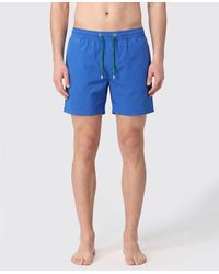 MC2 Saint Barth - Short Swim Shorts With Elasticated Drawstring Waist - Lyst