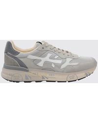 Premiata - Mick Suede And Nylon Sneakers - Lyst