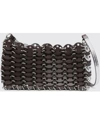 Rabanne - Nano 1969 Reversible Leather And Metal Bag - Lyst