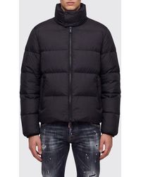 DSquared² - Upside Down Quilted Nylon Puffer Jacket With High Neck - Lyst