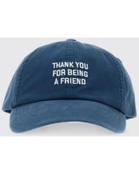 Ami Paris - Slogan Print Cotton Baseball Cap With Adjustable Strap - Lyst