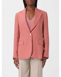Eleventy - Single-Breasted Linen Blazer - Lyst
