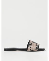 Max Mara - Logo-Jacquard Slides - Lyst