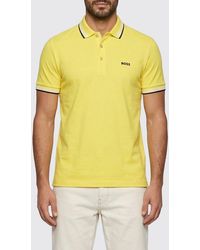 BOSS - Basic Baumwoll-Polohemd - Lyst