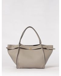 Tod's - Medium Grained Leather Shopping Bag - Lyst