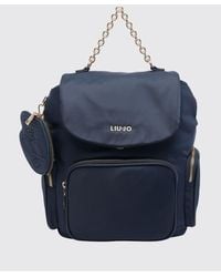 Liu Jo - Fabric And Synthetic Leather Backpack - Lyst