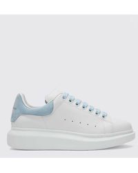 McQueen - Oversize Leather Sneakers - Lyst