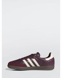 adidas Originals - Samba Og Leather And Suede Sneakers With Python Print - Lyst