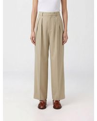 Saint Laurent - Wool And Silk Tailored Trousers - Lyst