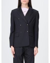 Tela - Virgin Wool Double-Breasted Blazer - Lyst