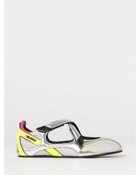 The Attico - Floor 01 Mesh Ballet Flats - Lyst