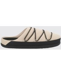 Moon Boot - Ripstop Nylon Flat Mules With Webbing Tapes And Rubber Sole - Lyst