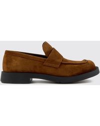 CAMPERLAB - Wildleder-Loafer Mil 1978 Mit Riemen Und Runder Kappe - Lyst