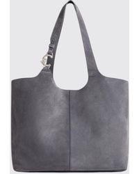 Coccinelle - C-Easy Large Leather And Suede Tote Bag With Inner Pouch - Lyst