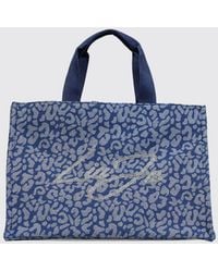 Liu Jo - Animal Print Cotton Bag - Lyst