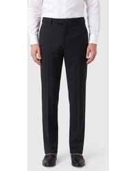 Valentino - Wool Blend Tailored Trousers - Lyst