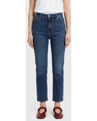 FRAME - Regular Fit Cotton Denim Jeans - Lyst