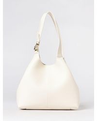 Coccinelle - C-Me Easy Hammered Leather Bag - Lyst
