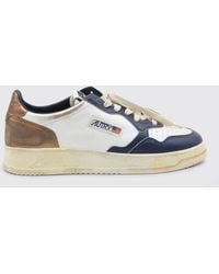 Autry - Medalist Super Vintage Low Used Leather Sneakers - Lyst
