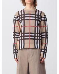 Burberry - Sweater In Cotton Blend - Lyst