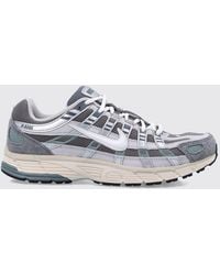Nike - P-6000 Suede And Mesh Sneakers With Notched Sole - Lyst