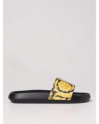 Versace - Baroque Slides - Lyst