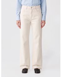 Ami Paris - Jeans Rectos De Denim De Algodón - Lyst