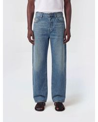 DIESEL - Cotton Denim D-Macro Jeans - Lyst